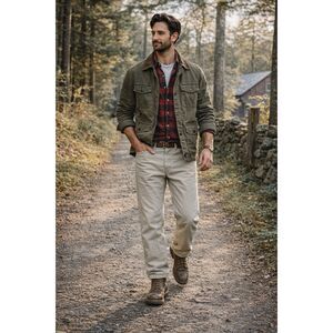 BEST MADE Co. Khaki Beige Straight Pants Trousers   Mens Size 33